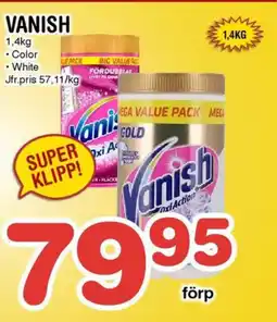 Nya Pulsen VANISH erbjuda