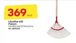 Byggmax Lövräfsa stål Fiskars, SEK 369 erbjuda