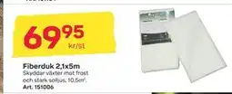 Byggmax Fiberduk 2,1x5m, SEK 69.95 erbjuda