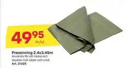Byggmax Presenning 2.4x3.45m, SEK 49.95 erbjuda