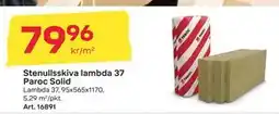 Byggmax Stenullsskiva lambda 37 Paroc Solid, SEK 79.96 erbjuda
