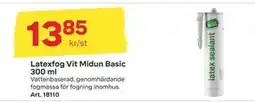 Byggmax Latexfog Vit Midun Basic 300 ml, SEK 13.85 erbjuda
