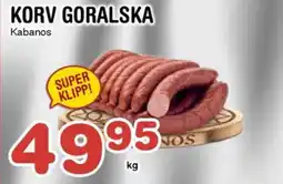 Nya Pulsen Korv goralska erbjuda