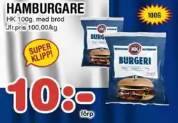 Nya Pulsen HK Hamburgare erbjuda
