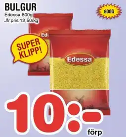 Nya Pulsen EDESSA Bulgur erbjuda