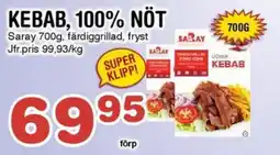 Nya Pulsen SARAY Kebab, 100% nöt erbjuda