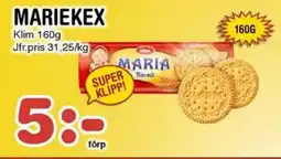 Nya Pulsen KLIM Mariekex erbjuda