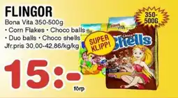 Nya Pulsen BONA VITA Flingor erbjuda