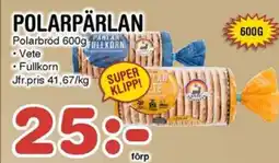 Nya Pulsen POLARBRÖD Polarpärlan erbjuda