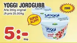 Nya Pulsen YOGGI Jordgubb erbjuda