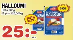 Nya Pulsen DELIA Halloumi erbjuda