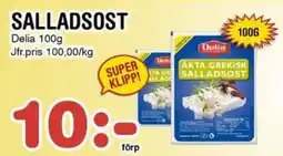 Nya Pulsen DELIA Salladsost erbjuda