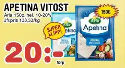 Nya Pulsen ARLA Apetina vitost erbjuda