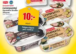 Extra Mjällby Stormarknad SCAN Leverpastej erbjuda