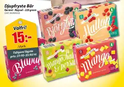 Extra Mjällby Stormarknad GARANT Djupfrysta bär erbjuda