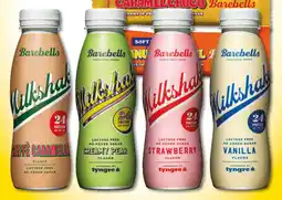 Extra Mjällby Stormarknad BAREBELLS Protein milkshake erbjuda