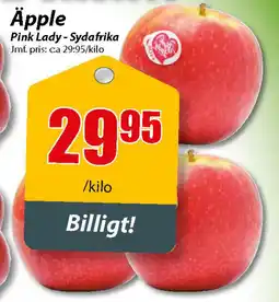 Extra Mjällby Stormarknad PINK LADY Äpple erbjuda