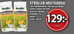 Extra Mjällby Stormarknad STROLLER Höstgödsel erbjuda