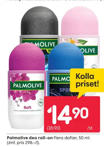 Rusta Palmolive Deo Roll-on erbjuda