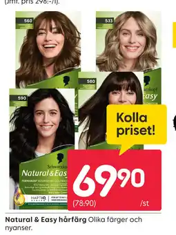 Rusta Natural & Easy Hårfärg erbjuda
