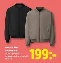 Lidl esmara Men Bomberjacka, SEK 199 erbjuda