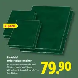 Lidl Parkside Universalpresenning, SEK 79.9 erbjuda