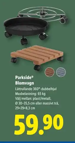 Lidl Parkside Blomvagn, SEK 59.9 erbjuda