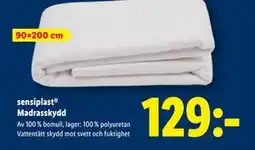 Lidl sensiplast Madrasskydd, SEK 129 erbjuda