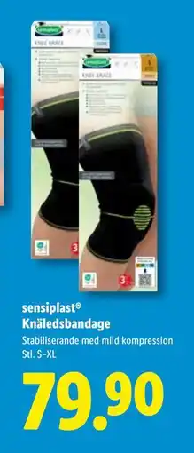 Lidl sensiplast Knäledsbandage, SEK 79.9 erbjuda