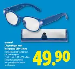 Lidl esmara Läsglasögon med integrerad LED-lampa, SEK 49.9 erbjuda