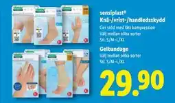 Lidl sensiplast Knä-/vrist-/handledsskydd, SEK 29.9 erbjuda