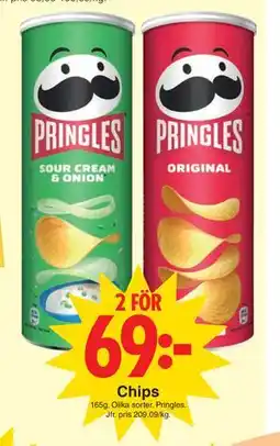 Matöppet Chips, SEK 69 erbjuda