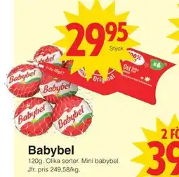Matöppet Babybel, SEK 29.95 erbjuda