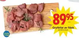 Matöppet Grytbitar av fläsk, SEK 89.95 erbjuda