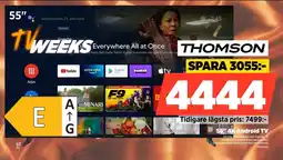 Power THOMSON 55" 4K Android TV erbjuda