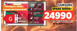 Power SAMSUNG 75" Neo QLED 4K Smart TV erbjuda