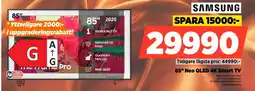 Power SAMSUNG 85" Neo QLED 4K Smart TV erbjuda