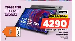 Power IdeaTab Pro 144 Hz 3K-skärm 128 GB lagring, 8 GB RAM Wi-Fi 6E, Bluetooth 5.3 erbjuda