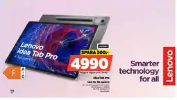 Power Lenovo Idea Tab Pro 144 Hz 3K-skärm erbjuda