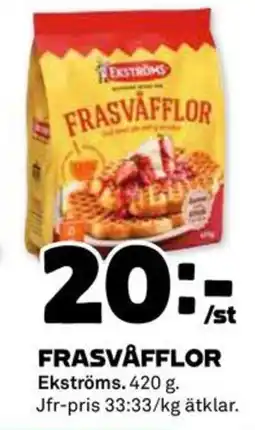 Coop EKSTRÖMS Frasvåfflor erbjuda