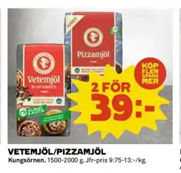 Coop Vetemjöl/pizzamjöl erbjuda