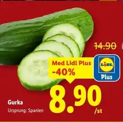 Lidl Gurka erbjuda