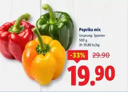 Lidl Paprika mix erbjuda