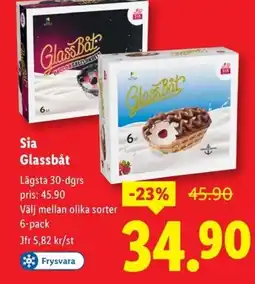 Lidl Sia Glassbåt erbjuda