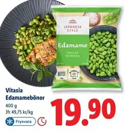 Lidl Vitasia Edamamebönor erbjuda