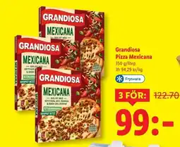 Lidl GRANDIOSA Pizza Mexicana erbjuda