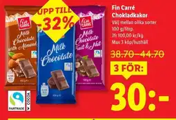 Lidl Fin Carré Chokladkakor erbjuda