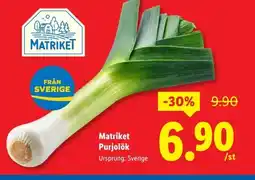 Lidl Matriket Purjolök erbjuda