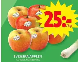 ICA Maxi Svenska äpplen erbjuda