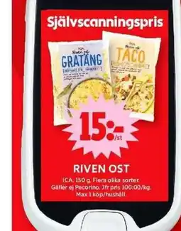 ICA Maxi RIVEN OST erbjuda